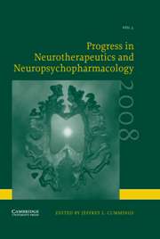 Progress in Neurotherapeutics and Neuropsychopharmacology